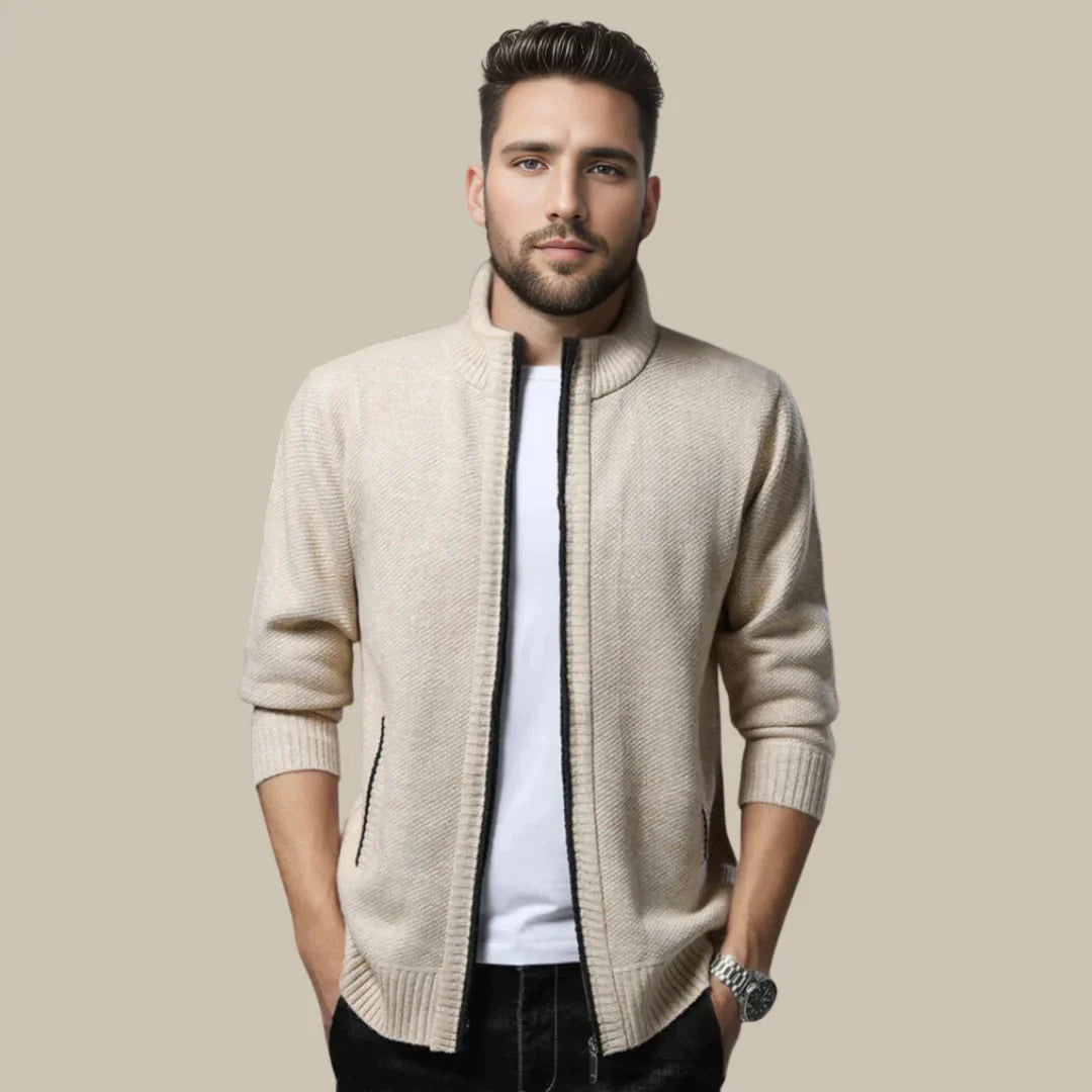 Levoire | Chemise sans manches élégante pour hommes, coupe confortable Beige