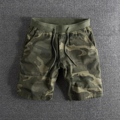 Levoire | Shorts élégants Olive verte