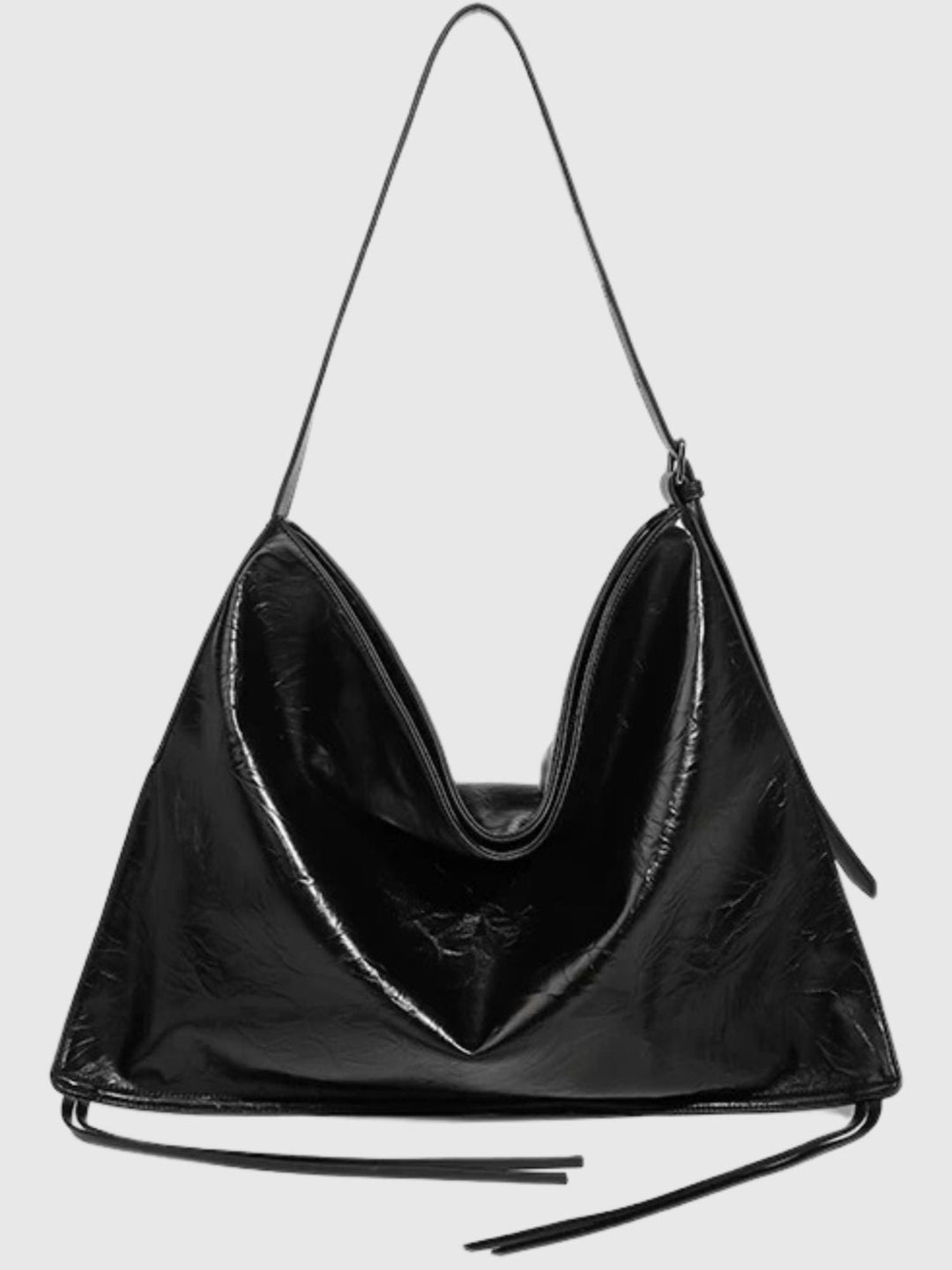 Levoire | Sac De Transport En Cuir Usé Noir
