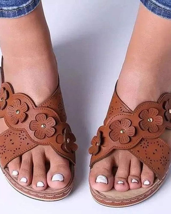 Levoire | Chaussons À Talons Compensés Confortables