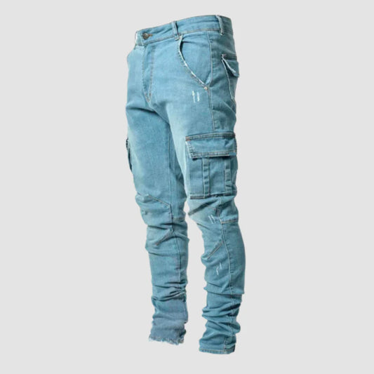 Levoire | Ultra Stretch Jean de loisir Bleu