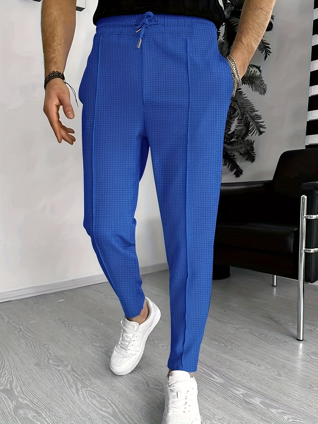 Levoire | Pantalon De Jogging Pour Hommes Bleu