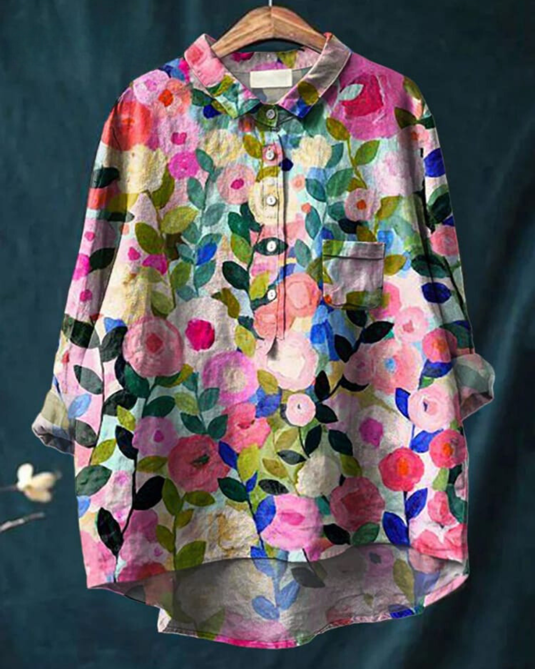 Levoire | Chemise à motifs floraux Une couleur