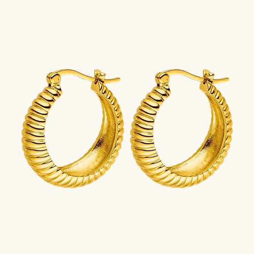 Levoire | Boucles D'Oreilles Kulta Hoop Avec Structure
