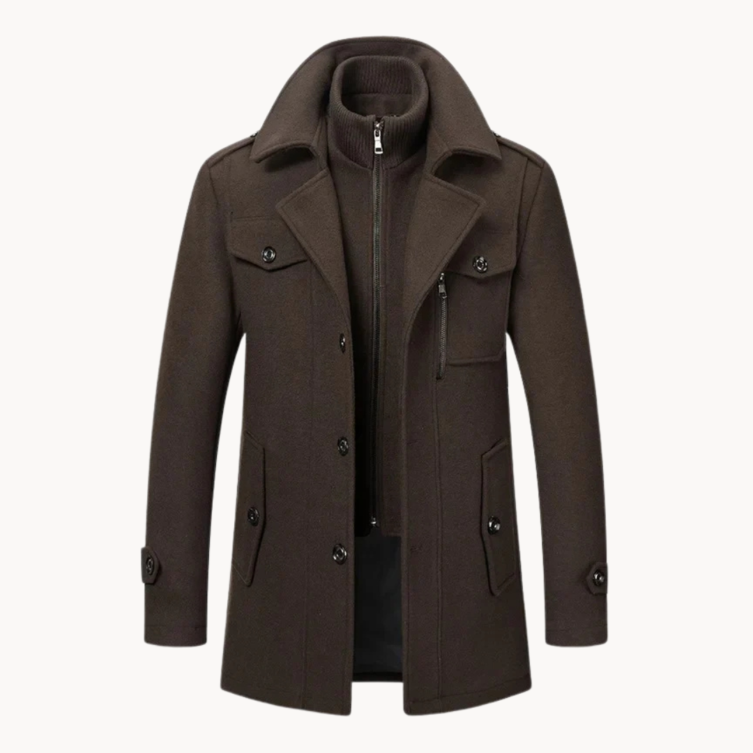 Levoire | Veste Premium Marron foncé
