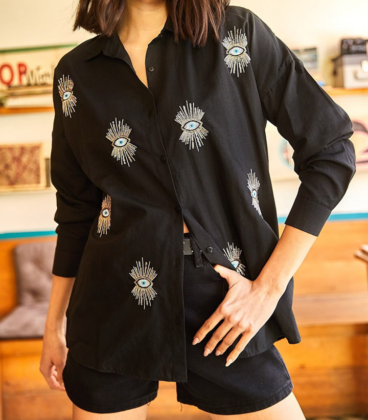 Levoire | Chemise Longues Femmes Manches Longues Noir
