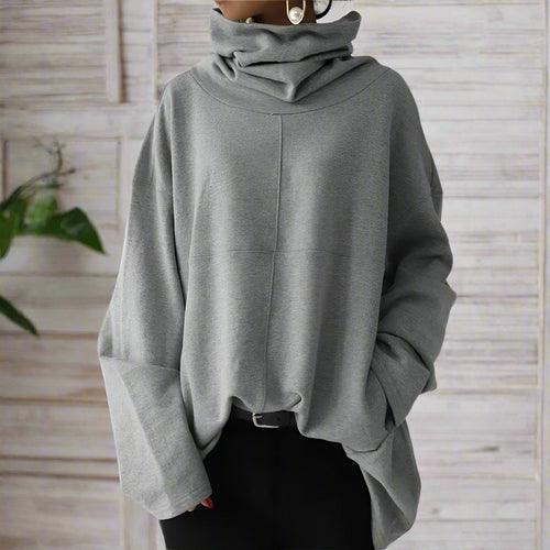 Levoire | Pull À Col Roulé Avec Un Design Minimaliste Pour Un Look Contemporain