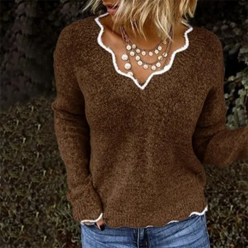 Levoire | Pull chaud pour femmes au look d'hiver