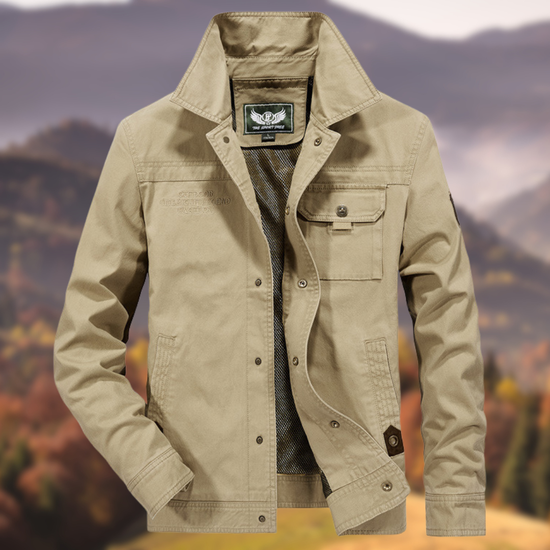 Levoire | Veste De Loisirs Pour Hommes Caki