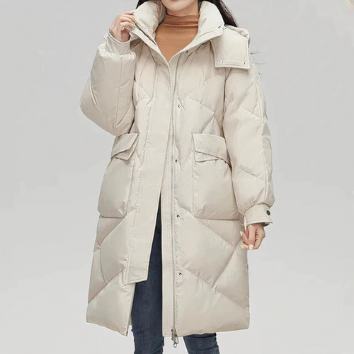 Levoire | Long Doudoune Pour Femmes Chic