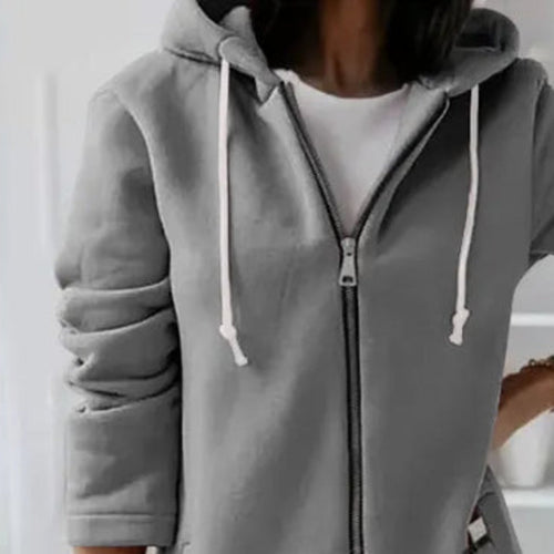Levoire | Veste Femme Avec Capuche Et Fermeture Éclair Pratique