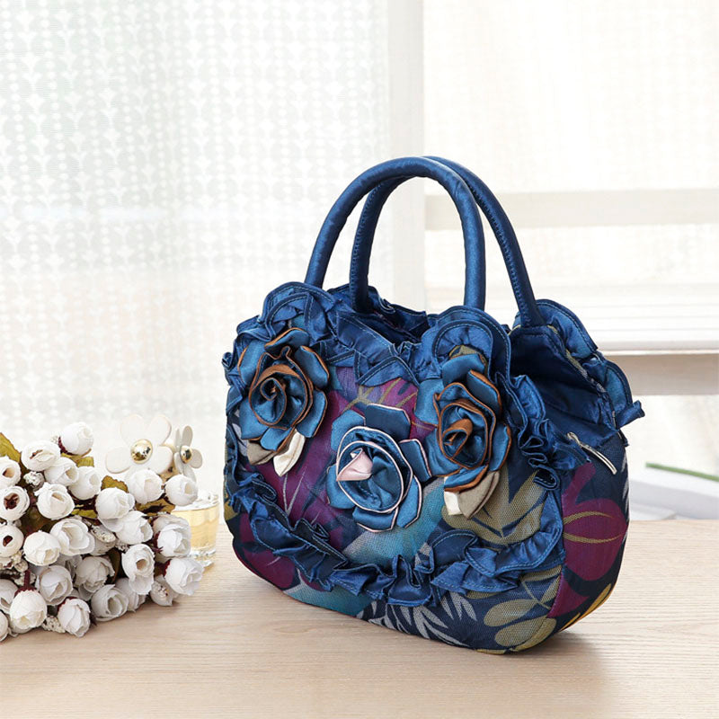 Levoire | Décoration Florale Sac Bleu