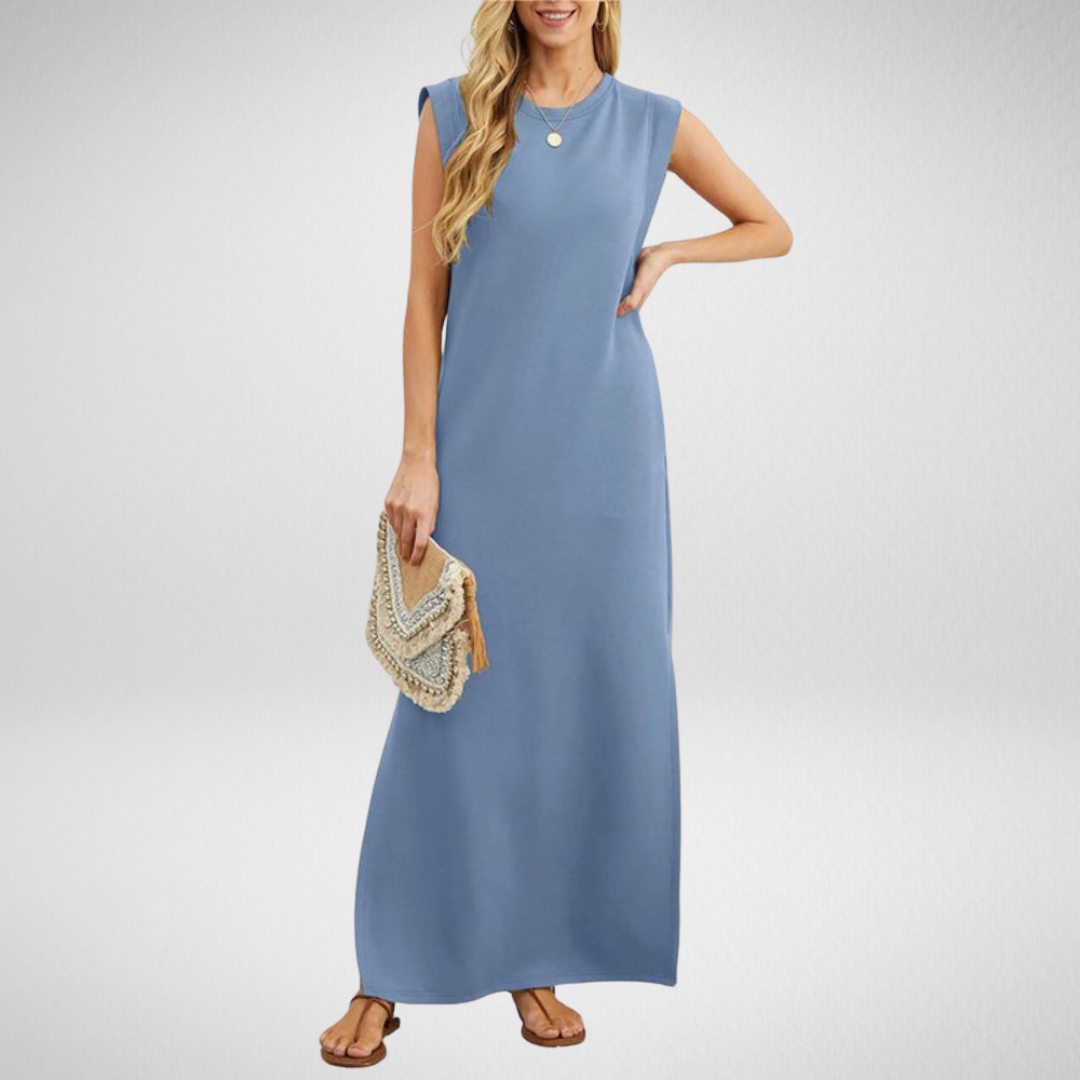 Levoire | Robe Maxi Hihaton Bleu