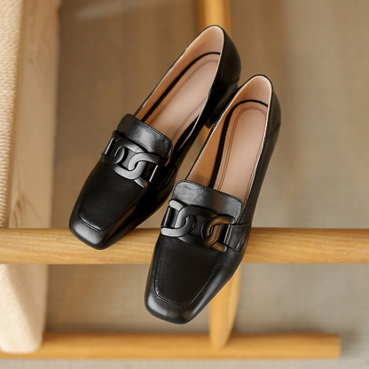 Levoire | Comfortable Shoes With A Medium Heel And Arch Support Sole