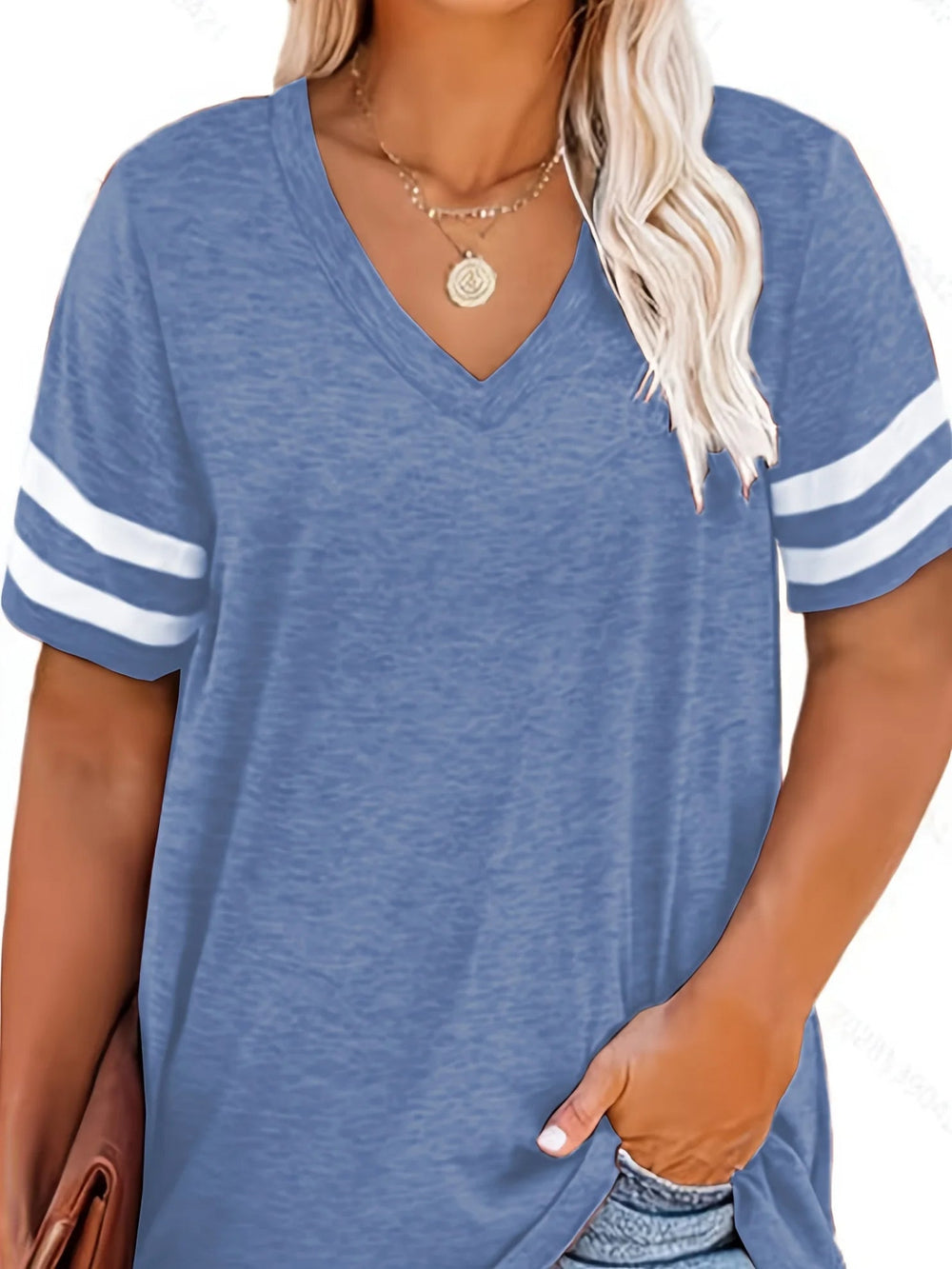 Levoire | Chemise Grande Taille - Décontractée & Élastique Bleu