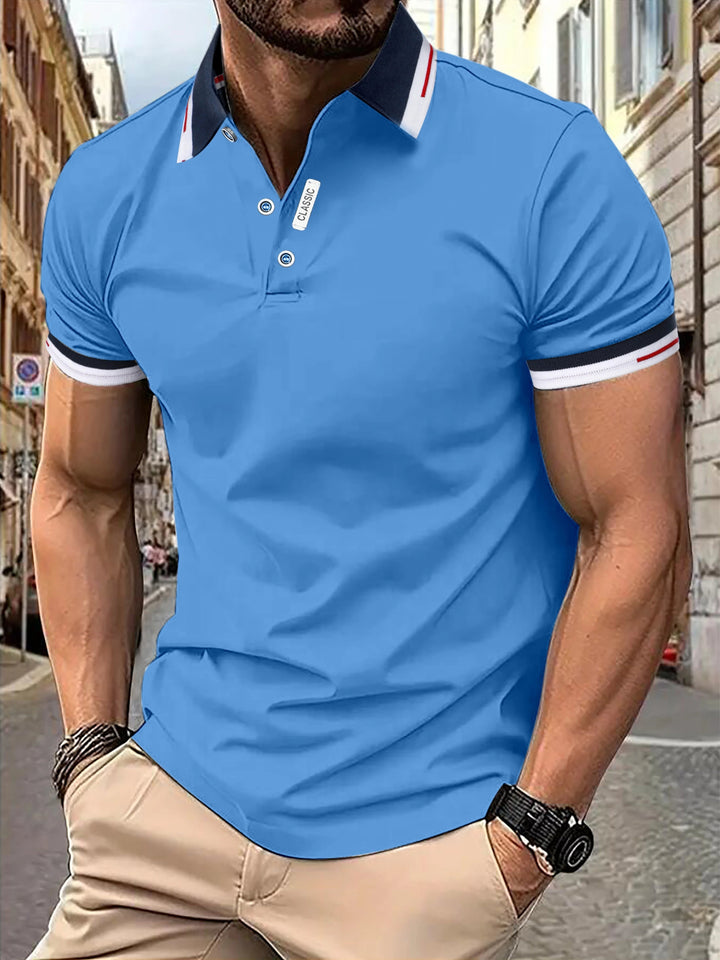 Levoire | Polo décontracté pour hommes Bleu