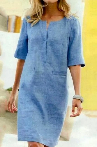 Levoire | Robe droite à manches courtes