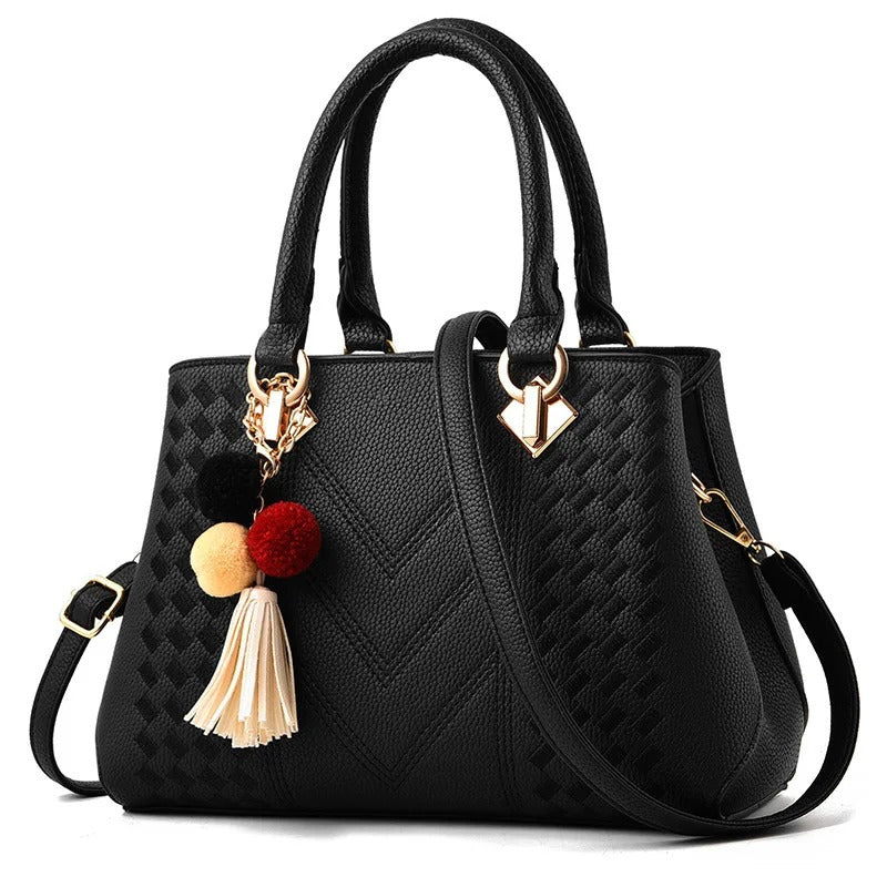 Levoire | Vin Tote Bag Pour Femmes Noir 28x12x19cm