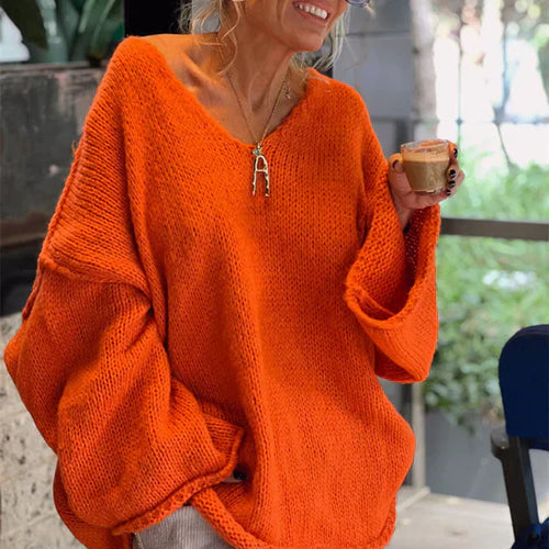 Levoire | Pull Femme Élégant À Décolleté En V