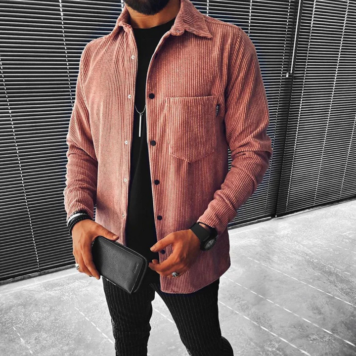 Levoire | Hommes Veste Avec Col Rot