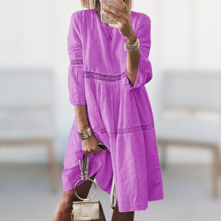 Levoire | Robe élégante brodée Viola