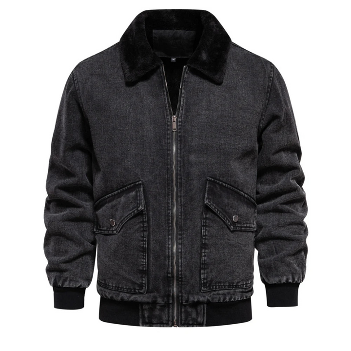 Levoire | Blouson Hommes Bomber Design Tendance Noir