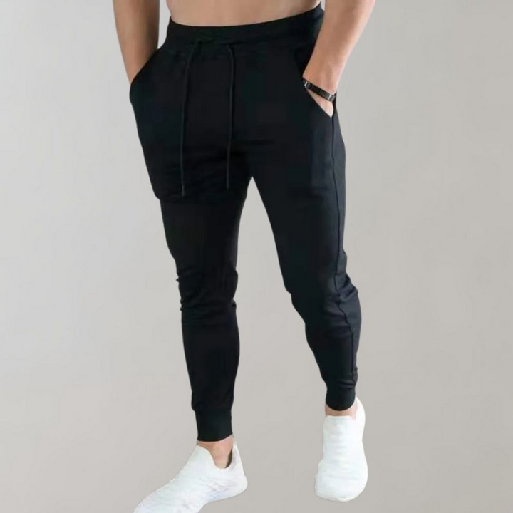 Levoire | Pantalon de jogging homme slim fit look sportif pour l'homme moderne Noir