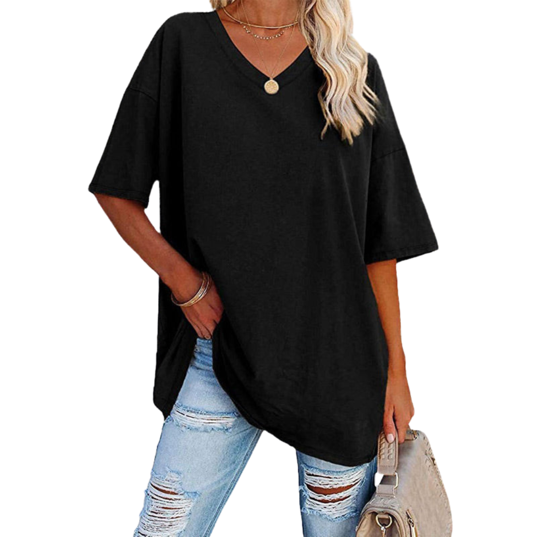 Levoire | T-shirt élégant Noir
