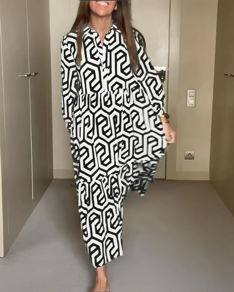 Levoire | Femme Robe Géométrique