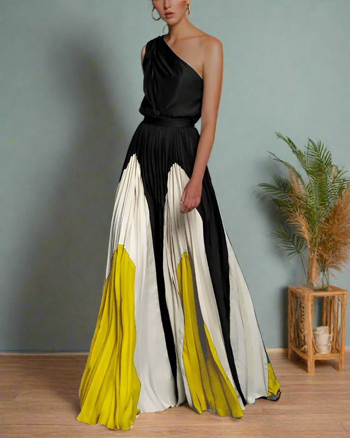 Levoire | Robe Longue Avec Un Design Sans Épaule Pour Un Look Chic Et Moderne