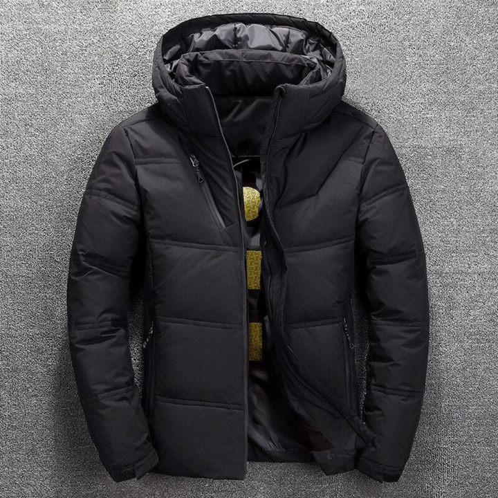 Levoire | Veste Pour Hommes À Capuche Noir