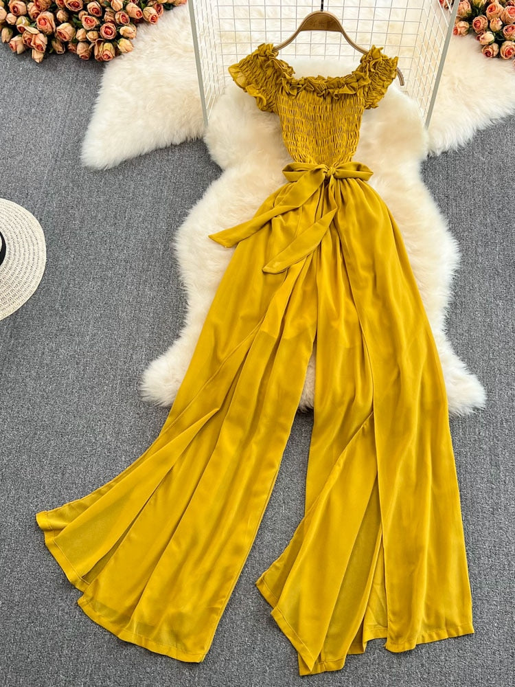 Levoire | Combinaison Raffinée Une taille Jaune