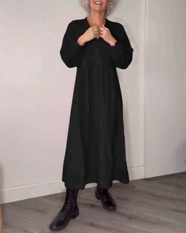 Levoire | Robe en coton Noir