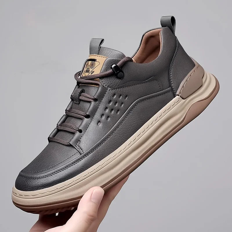 Levoire | Baskets En Cuir Orthopédiques