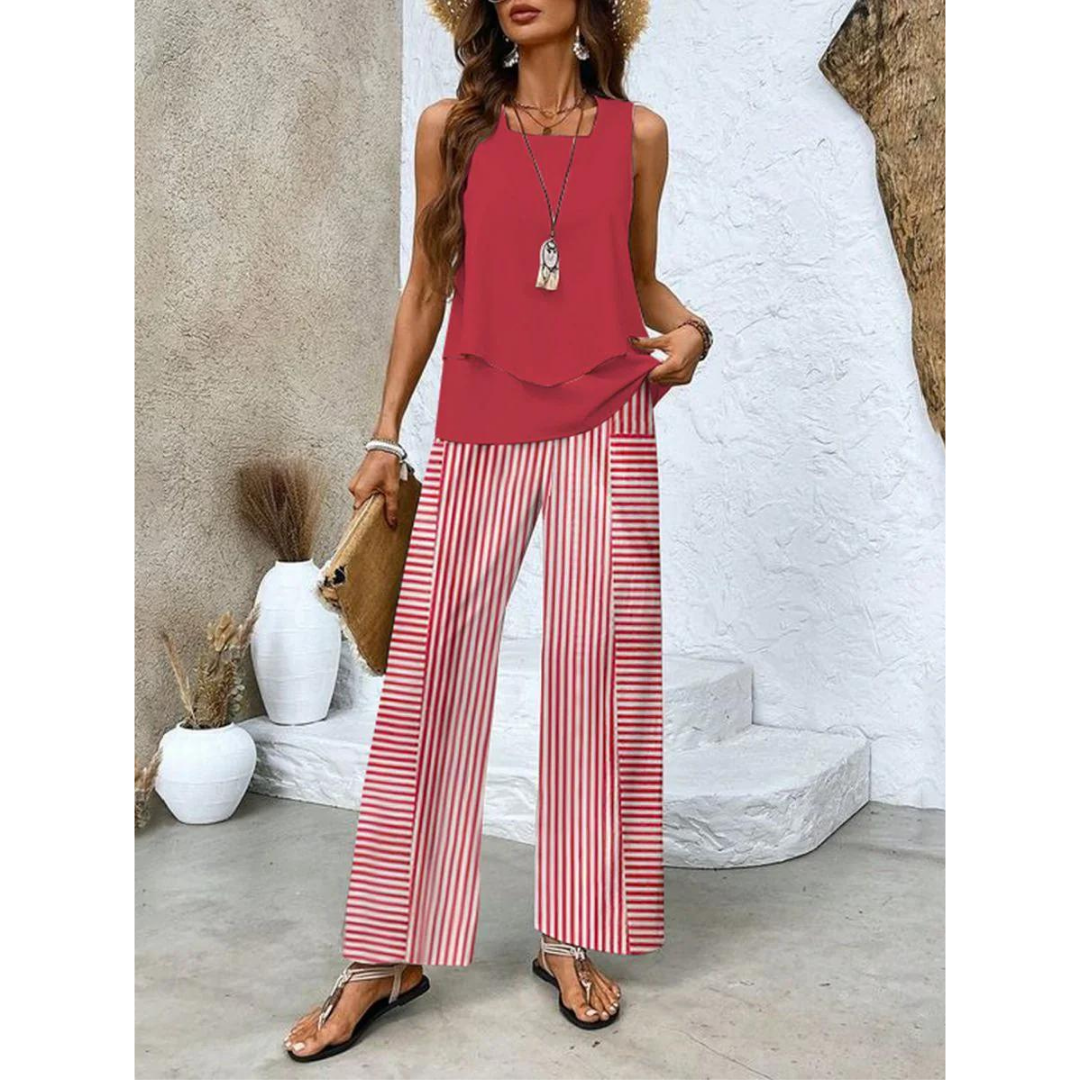 Levoire | Tenue D'Été Confortable Pour Femmes, Adaptée À Toutes Les Occasions Rot