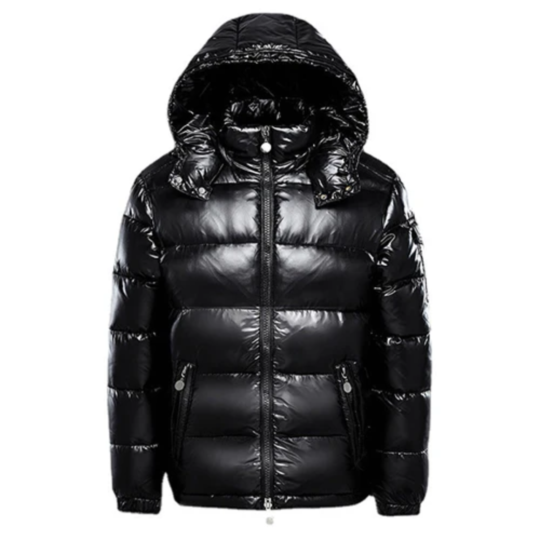 Levoire | Doudoune pour hommes avec capuche Noir