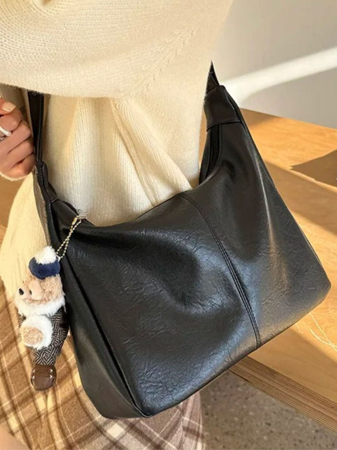Levoire | Sac En Cuir Classique Noir