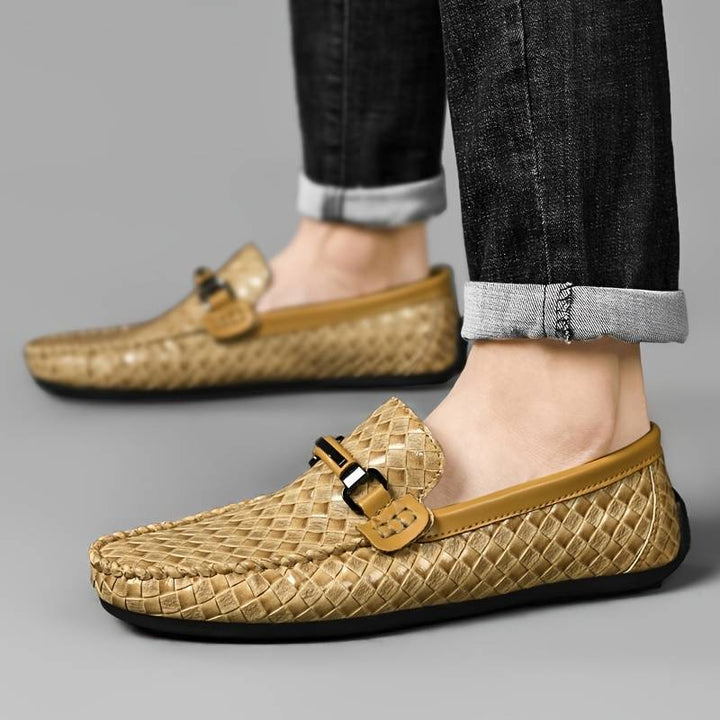 Levoire | Mocassins luxueux et confortables Braun