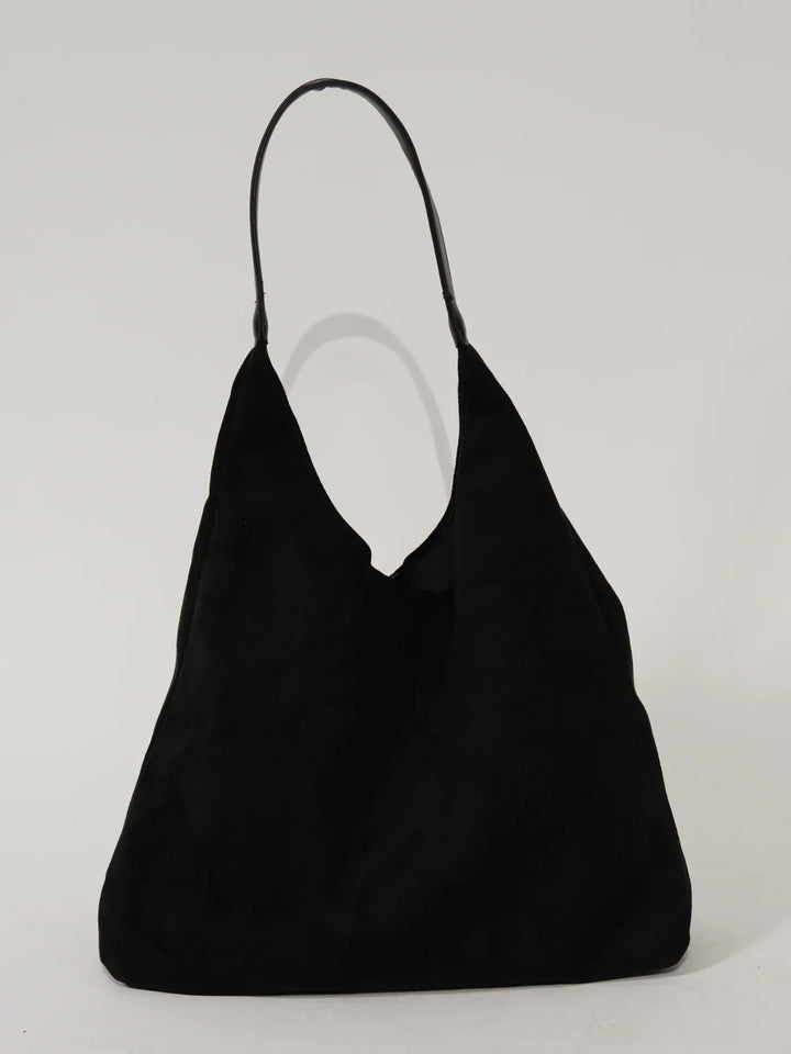 Levoire | Sac à bandoulière en daim doux Noir