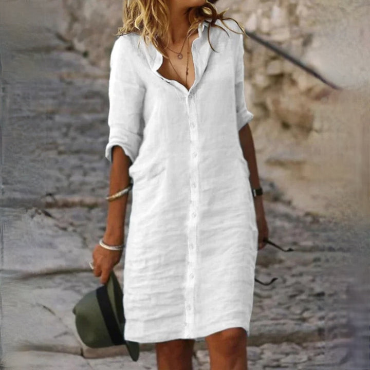 Levoire | Robe décontractée élégante Blanche