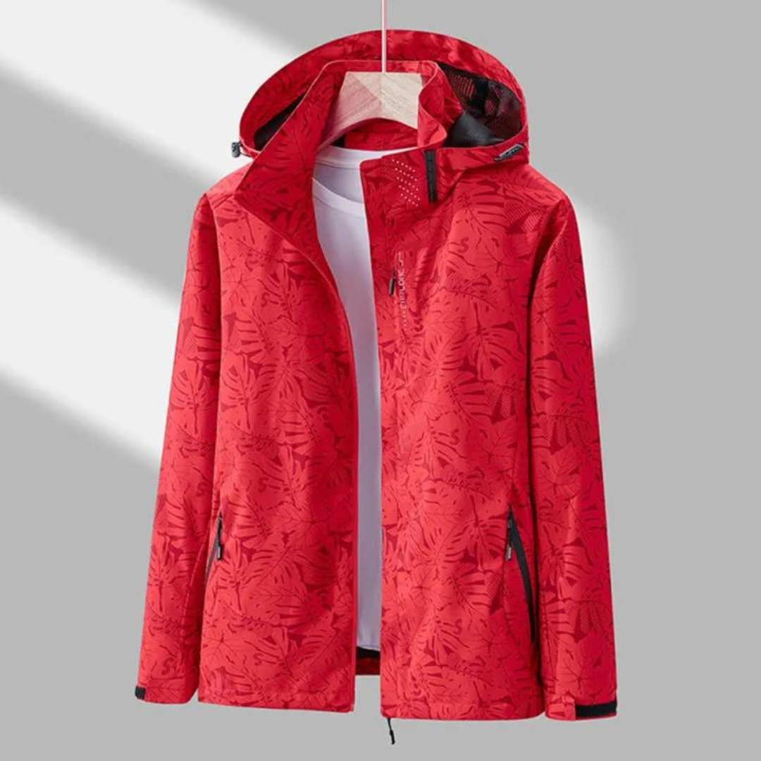 Levoire | Veste D'Extérieur Élégante Coupe-Vent Et Imperméable Rot