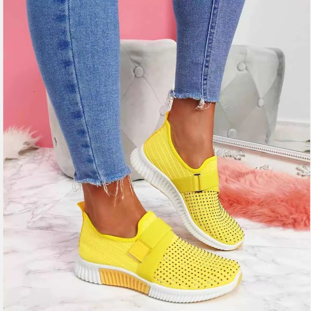 Levoire | Chaussons Slip-On Relaxants Jaune