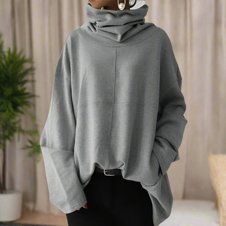 Levoire | Pull À Col Roulé Avec Un Design Minimaliste Pour Un Look Contemporain