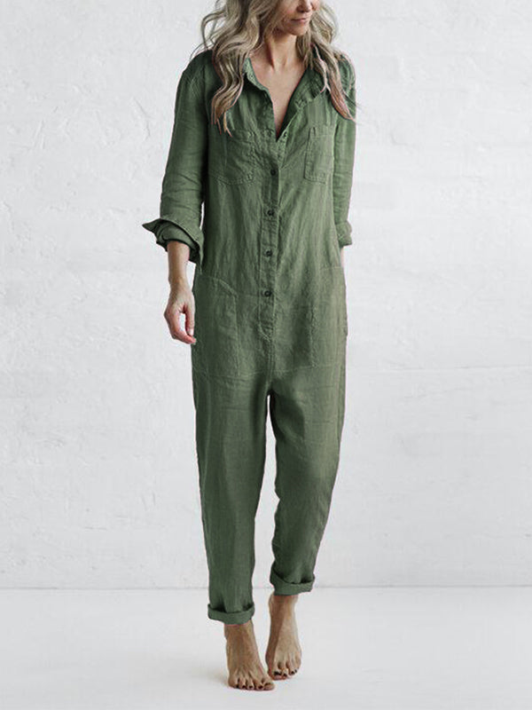 Levoire | Combinaison Confortable Avec Manches Longues Vert