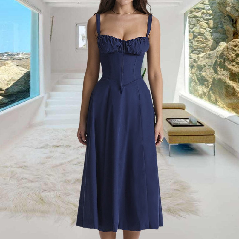 Levoire | Robe d'Été Avec Détails Corset