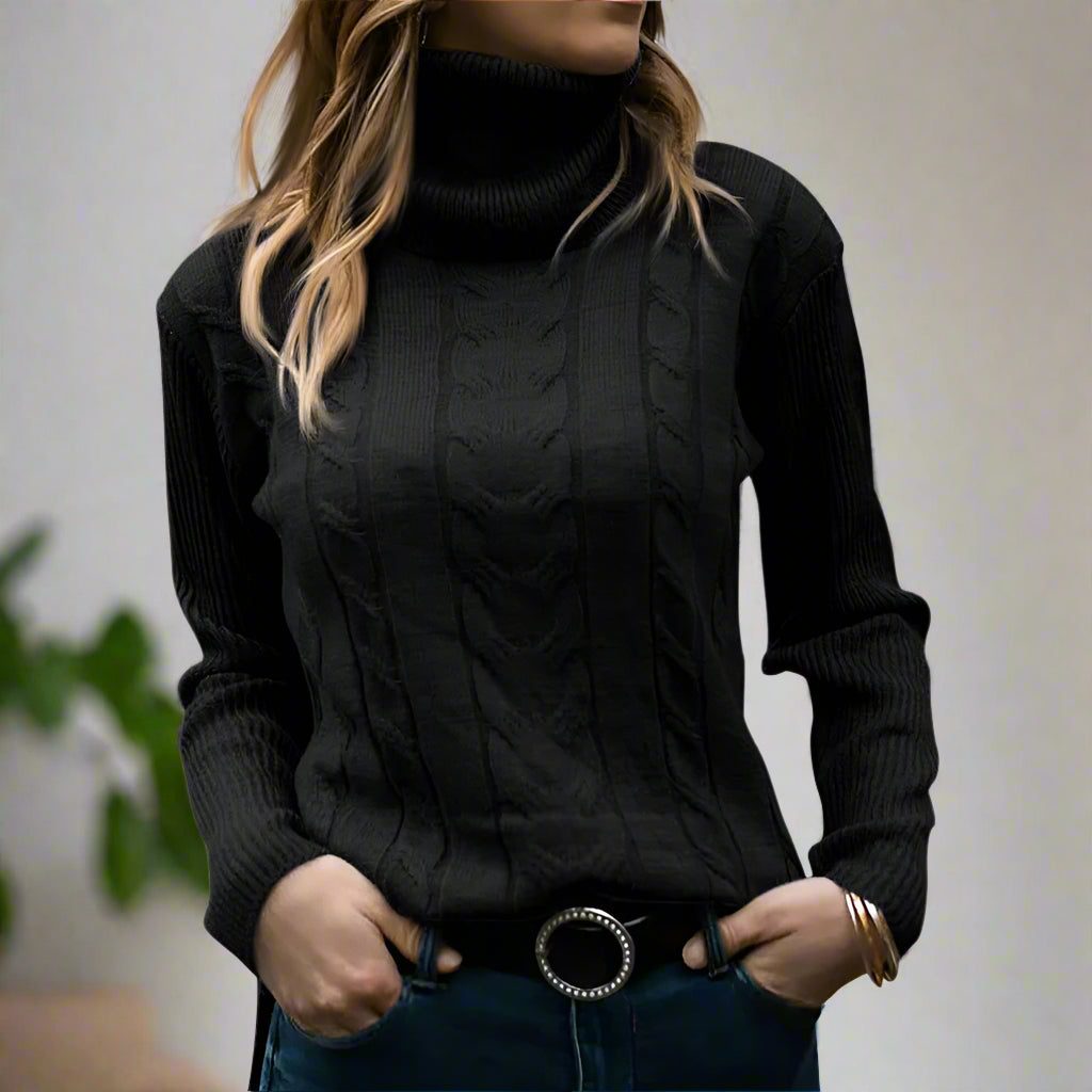 Levoire | Pull À Col Roulé Pour Femmes Avec Coupe Confortable