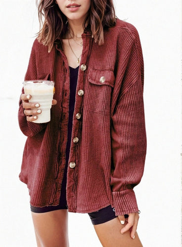 Levoire | Veste À Col Ajustable En Patchwork Chemise Irrégulière Pour Le Créateur De Tendances Moderne