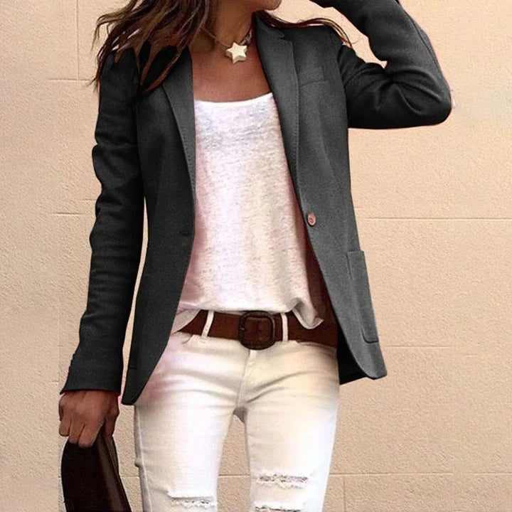 Levoire | Blazer Ajusté Femme Noir