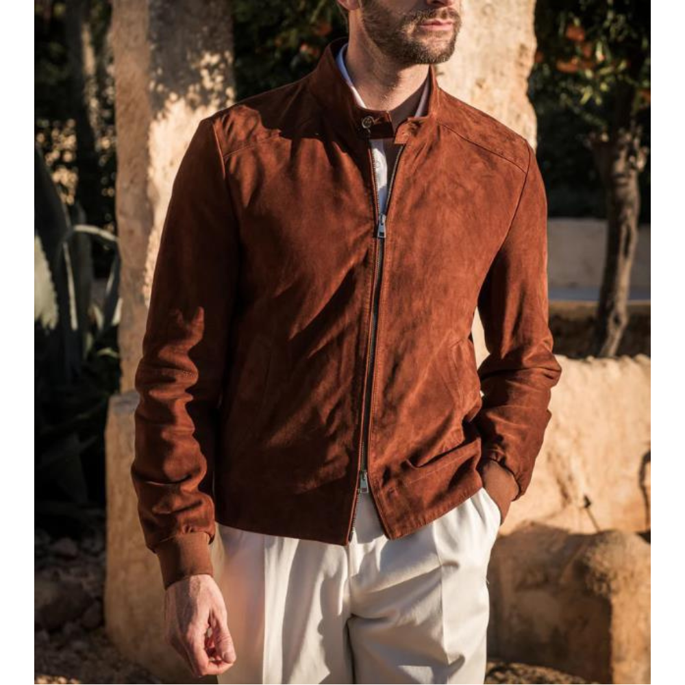 Levoire | Chauffant Manteau FR Hommes Chic Café