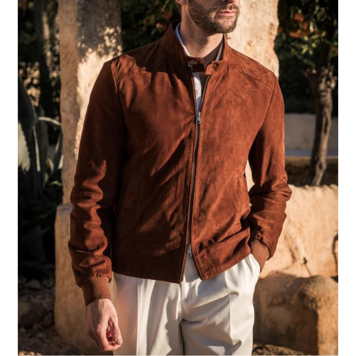 Levoire | Chauffant Manteau FR Hommes Chic Café